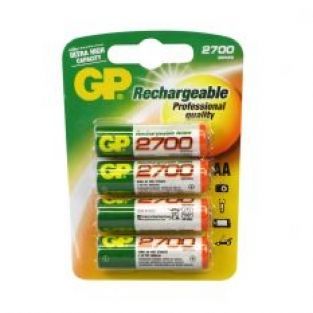 GP batterij oplaadbaar 4xAA 2600mah